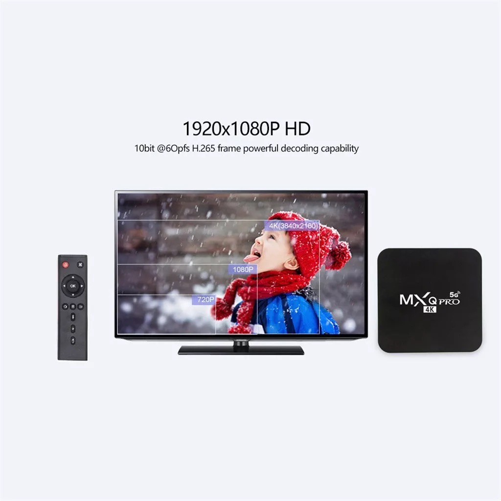 Tv box deals mxq 4k pro